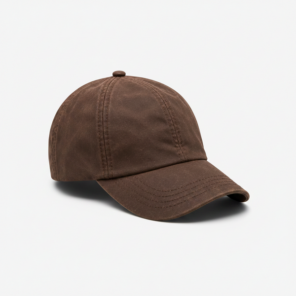 Nicky Adams Wax Baseball Cap (Brown)