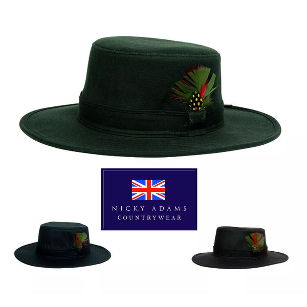 Nicky Adams 100% Waterproof Wax Hat