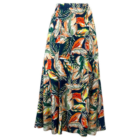 Ladies Plus Size Nylon Midi Skirt - Ex Store