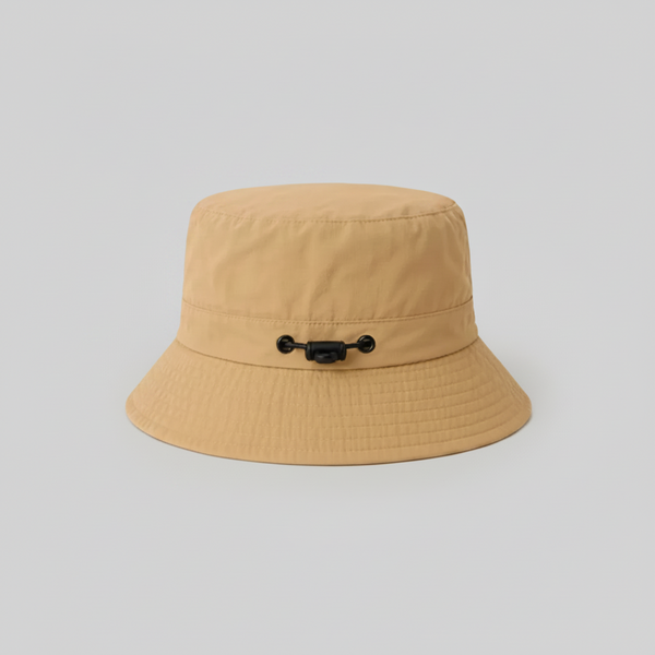 Packable Lightweight Bucket Hat (Beige)