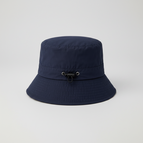 Packable Lightweight Bucket Hat (Navy)
