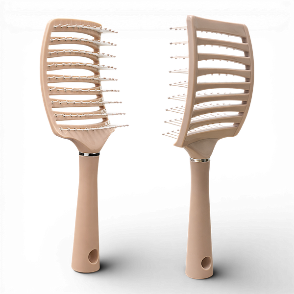 Premium Beige Vented Hair Brush
