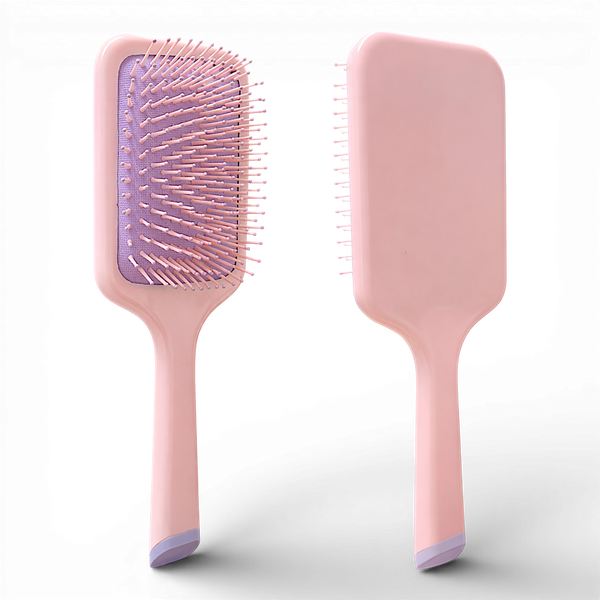 Premium Pink Paddle Brush