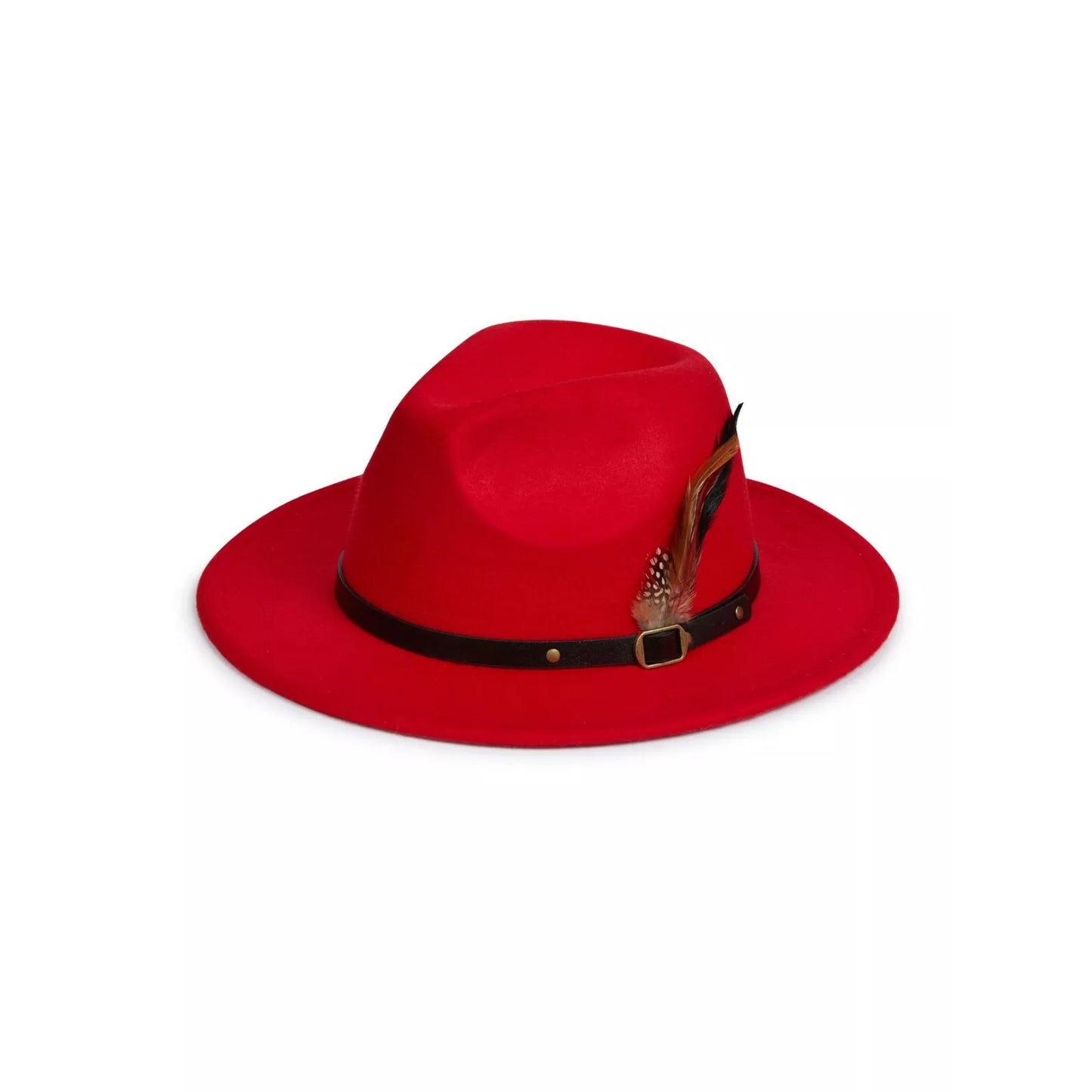 Nicky Adam's Branded Unisex Wide Brim Fedora Hat