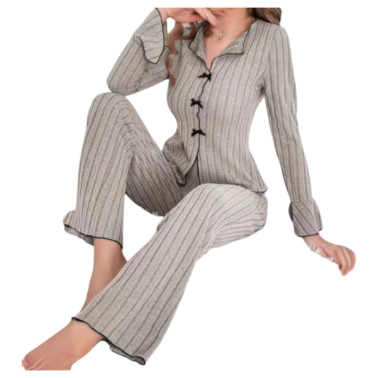 Ladies Pyjama 2pc Set - 6 Styles
