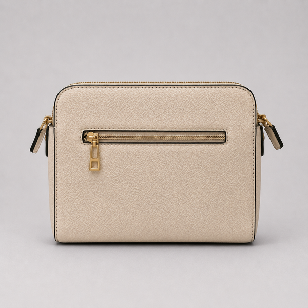 The Essential Crossbody Tote Bag (Beige)