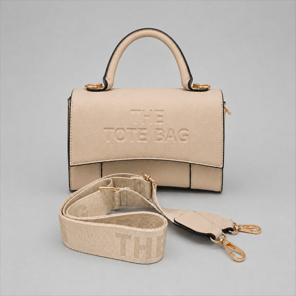 The Kensington Tote Bag (Beige)