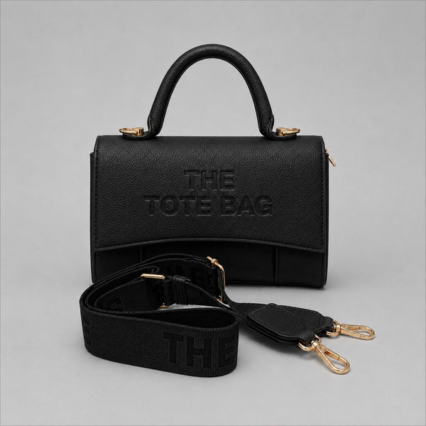 The Kensington Tote Bag (Black)