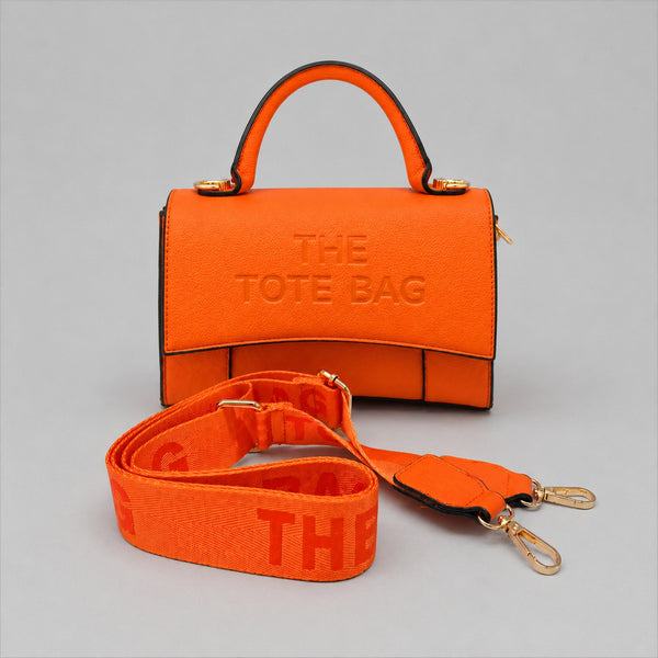 The Kensington Tote Bag (Orange)