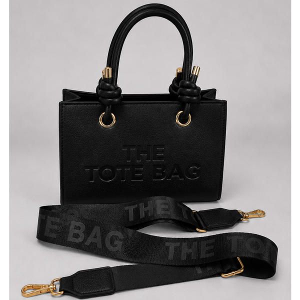 The Knot Tote Bag (Black)