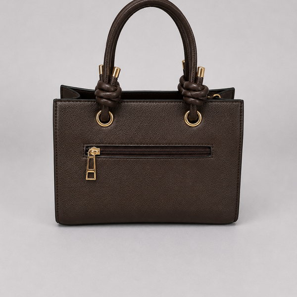 The Knot Tote Bag (Chocolate Brown)
