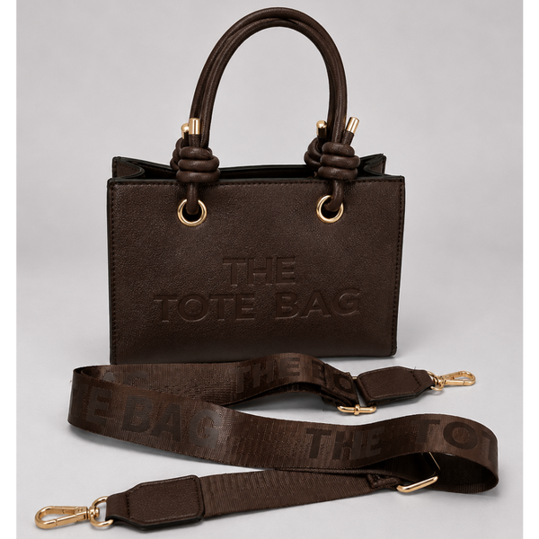 The Knot Tote Bag (Chocolate Brown)