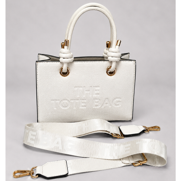 The Knot Tote Bag (White)