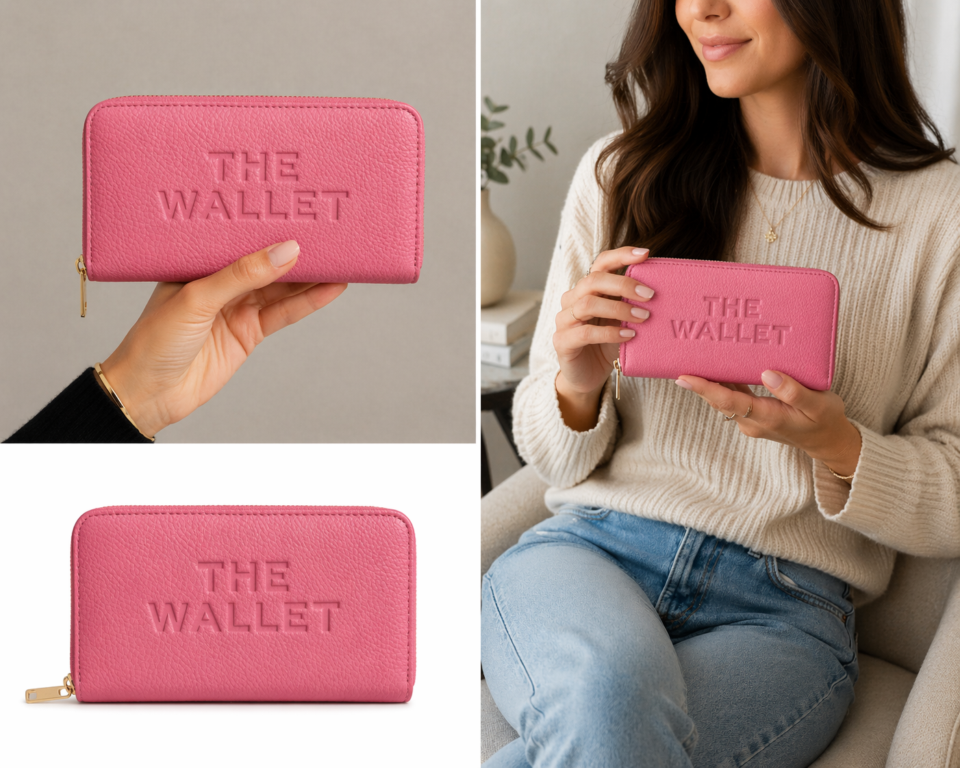 luxury purse wallet, zip around wallet, women’s wallet, vegan leather wallet, designer wallet, card holder wallet, everyday wallet