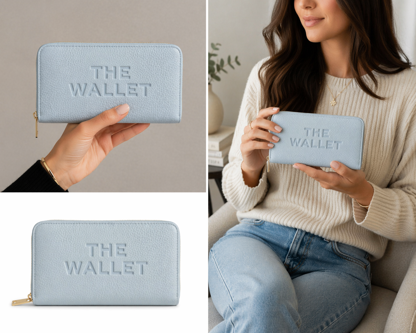 luxury purse wallet, zip around wallet, women’s wallet, vegan leather wallet, designer wallet, card holder wallet, everyday wallet