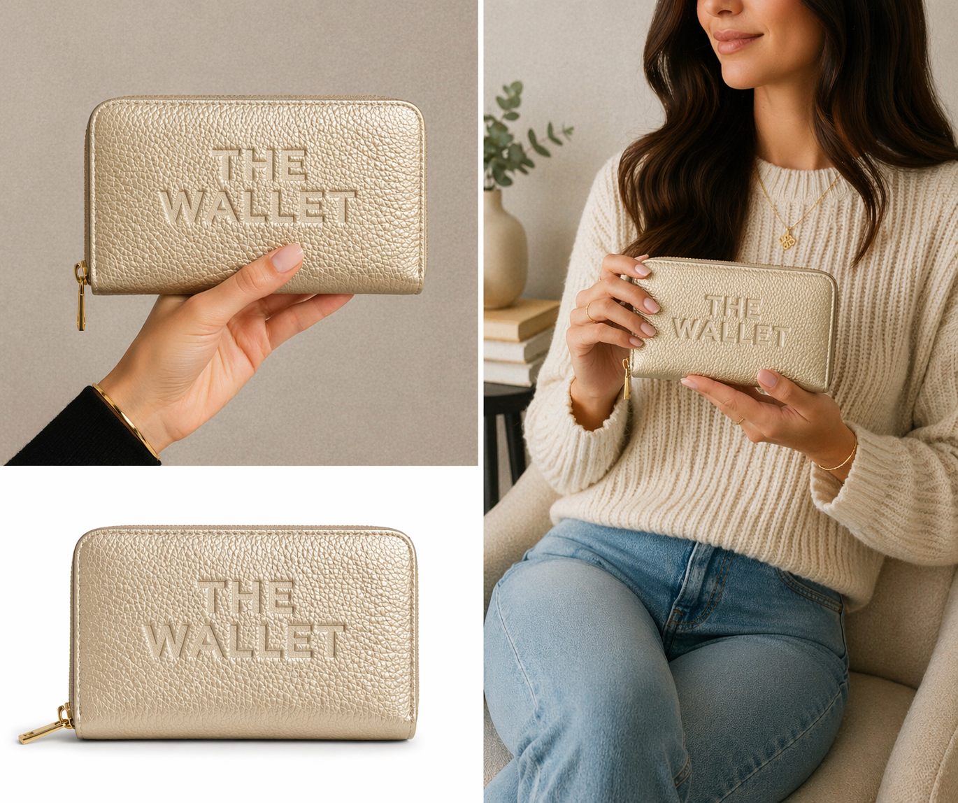 luxury purse wallet, zip around wallet, women’s wallet, vegan leather wallet, designer wallet, card holder wallet, everyday wallet