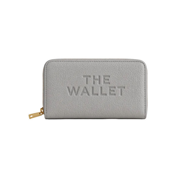 The Luxe Zip Wallet – Ash Grey