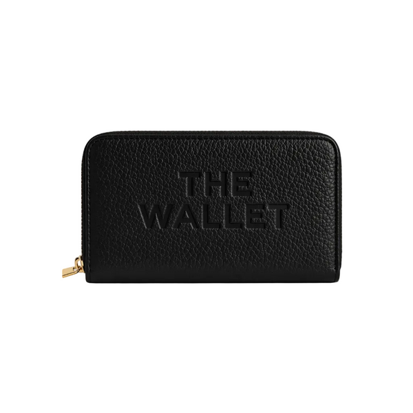 The Luxe Zip Wallet – Black