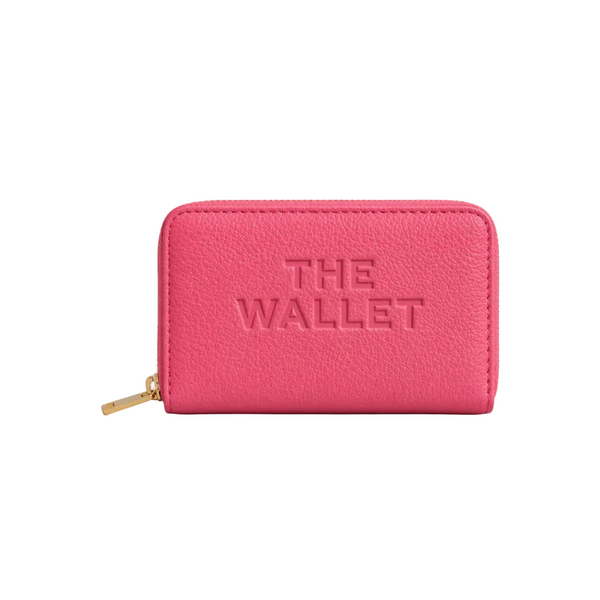 The Luxe Zip Wallet – Flamingo Pink