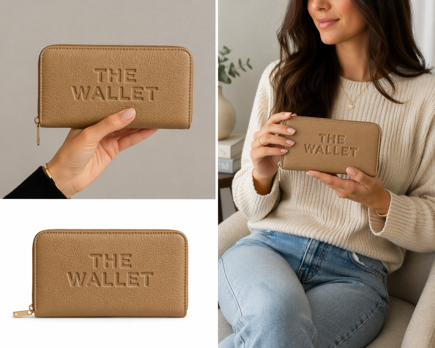 luxury purse wallet, zip around wallet, women’s wallet, vegan leather wallet, designer wallet, card holder wallet, everyday wallet