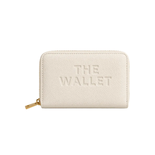 The Luxe Zip Wallet – Off White