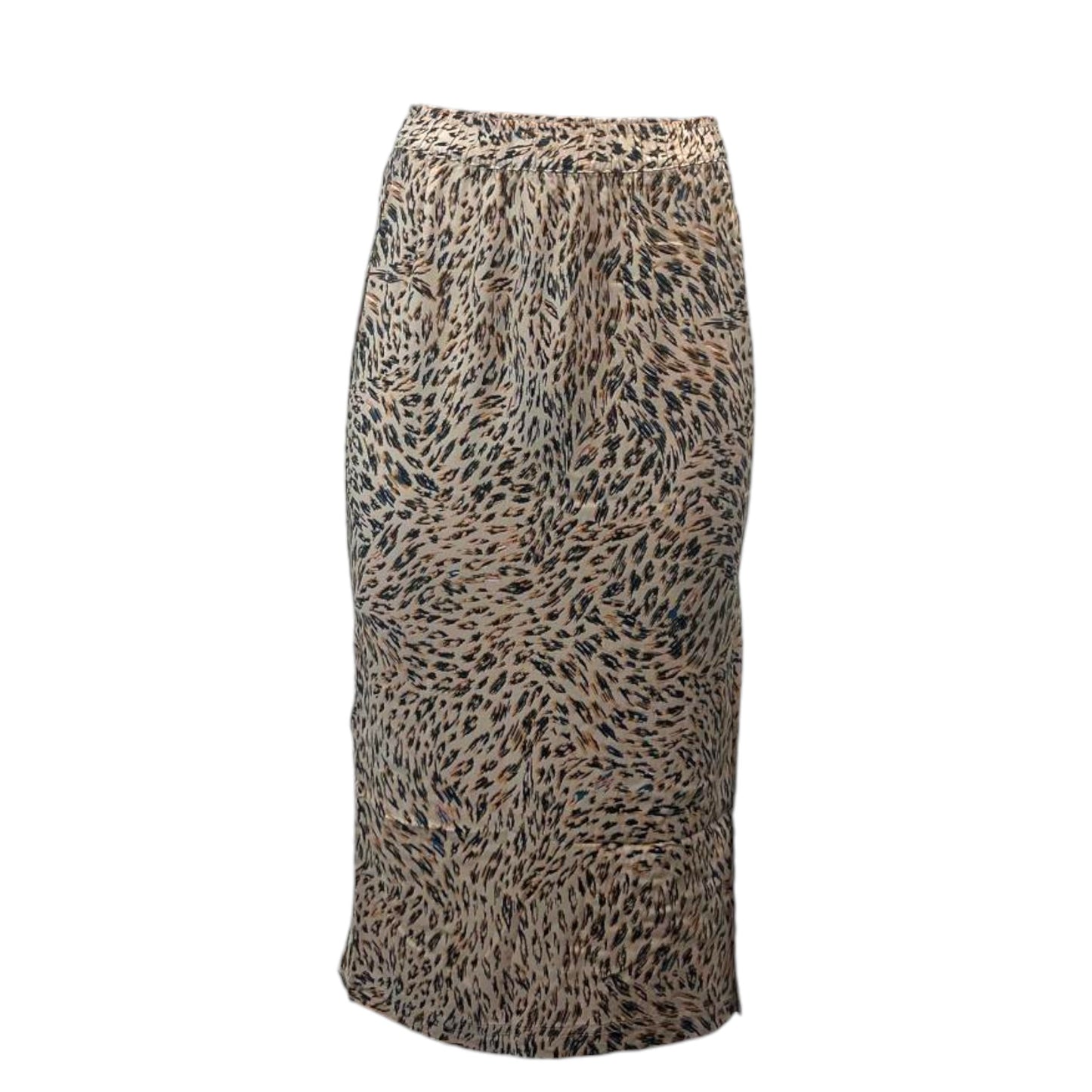 Ladies Midi Skirt With Side Split