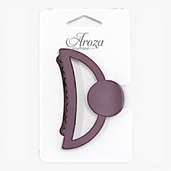 Half Moon Hair Claw Clip (4 Colours Available)