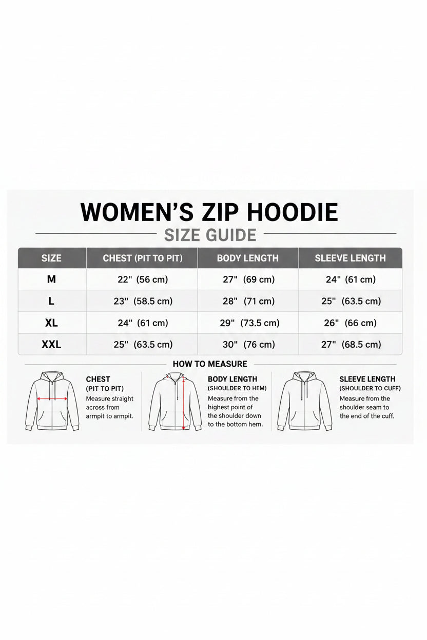 Sizing chart