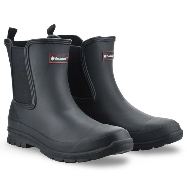 Womens Short Waterproof Wellington Boots