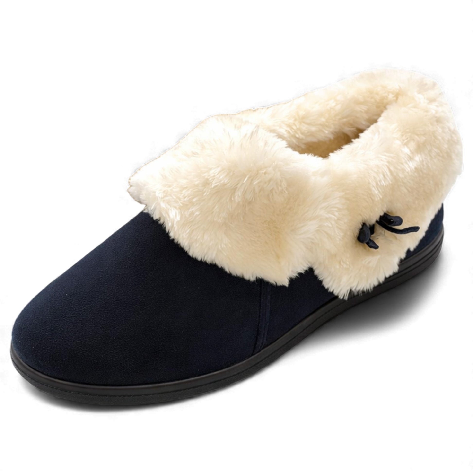 Women’s Cushion Walk mule slippers with cushioned footbed and closed toe, indoor slip-on design
