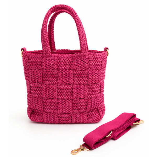 Ladies Woven Paper Beach Bag