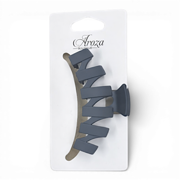 4 Inch ZigZag Hair Claw Clip (3 Colours Available)