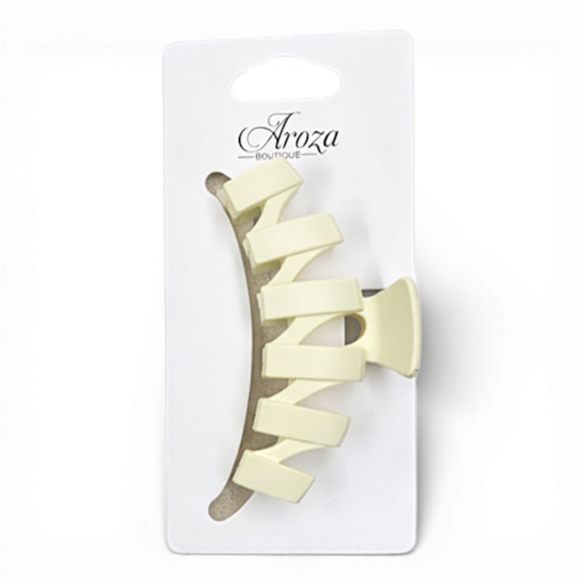 Large Claw Hair Clip With ZigZag Design, Perfect For Everyday Use, Suitable For Everyone.