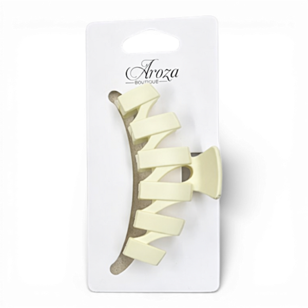 4 Inch ZigZag Hair Claw Clip (3 Colours Available)