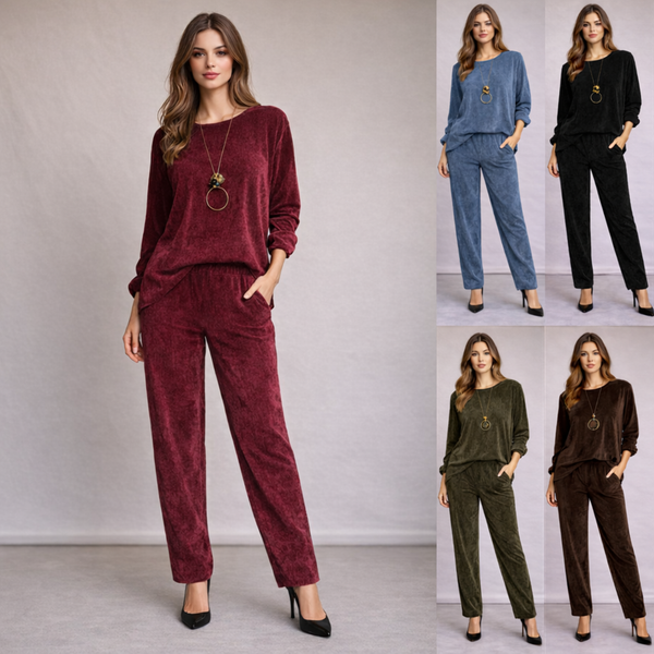 Ladies Soft Touch 2 Piece Co-Ord Set