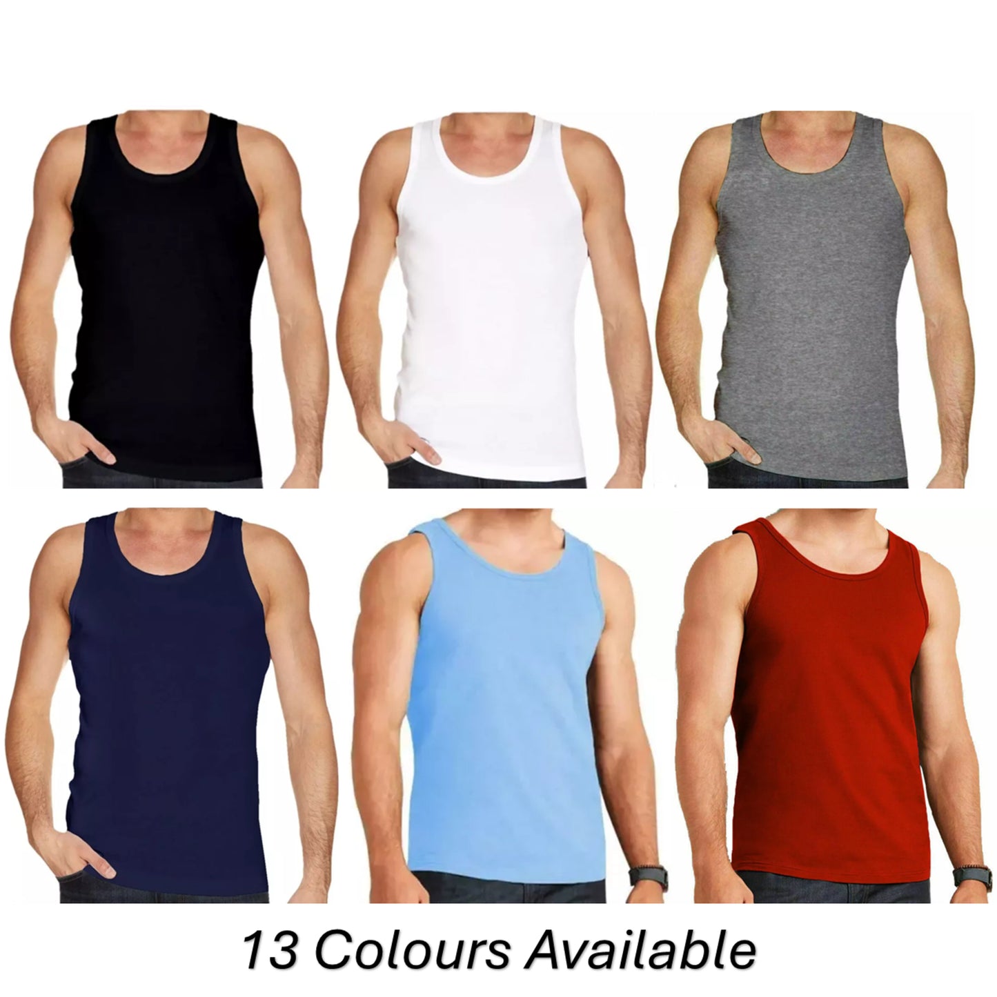 Men's Vest Top - 13 Colours Available!
