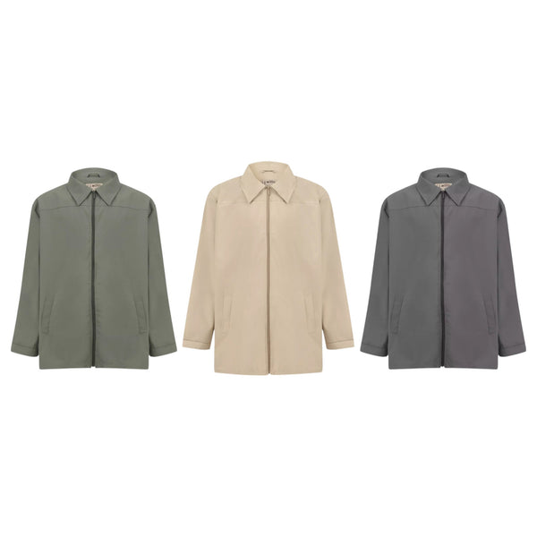 Men's Plus Size Spring / Summer Jacket - 3XL - 4XL