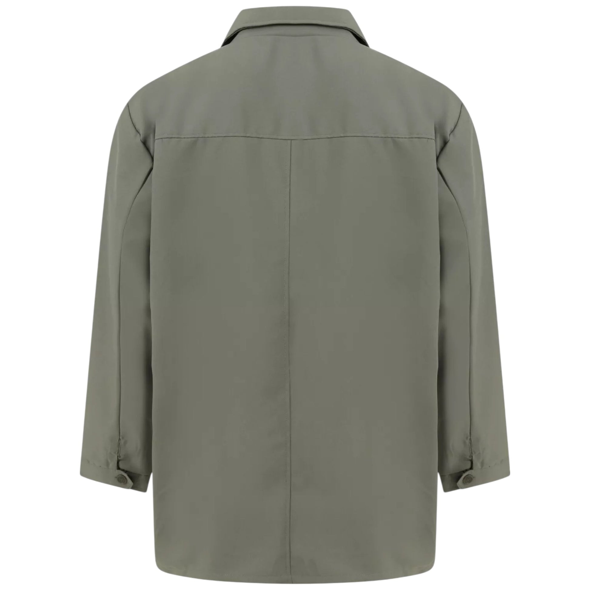 men's plus size sage green jacket with long sleeves – casual lightweight outerwear