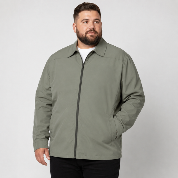 Men's Plus Size Spring / Summer Jacket - 3XL - 4XL