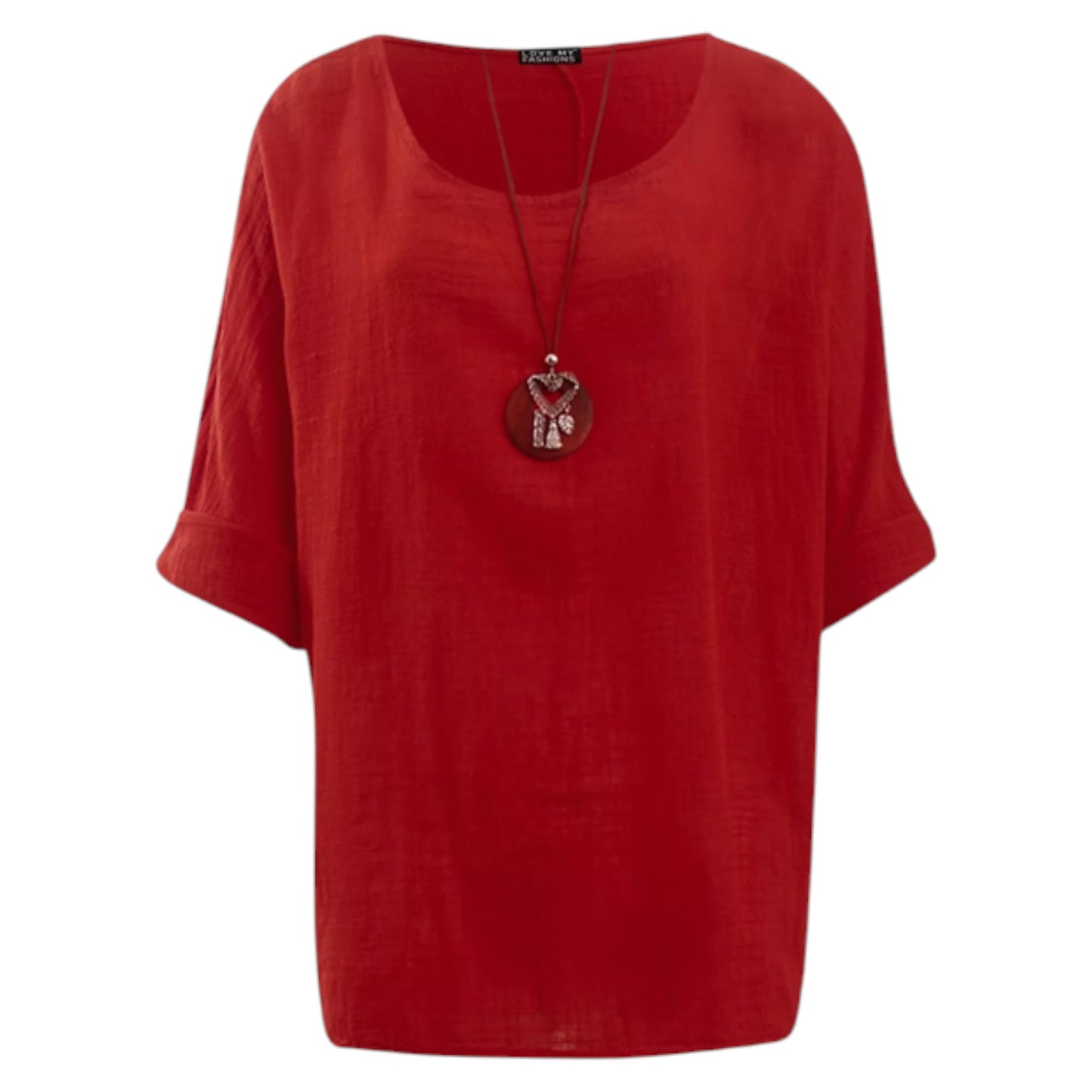 Ladies Plain Italian Top - 100% Cotton (15 Colours)